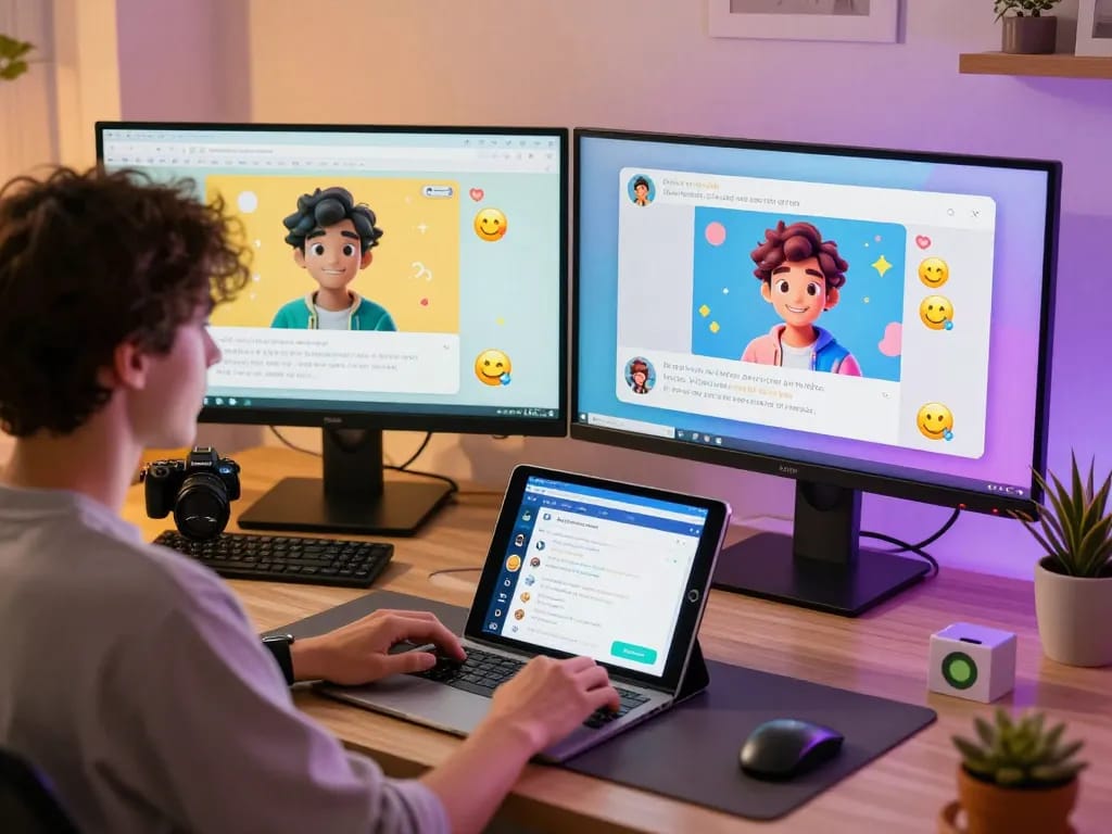 Interactive chat with character AI nsfw in a colorful online environment showcasing personalization and engagement.