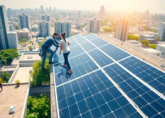 Pv anlagen wien Installation von Solarpanelen auf Wohngebäuden in Wien.