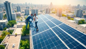 Pv anlagen wien Installation von Solarpanelen auf Wohngebäuden in Wien.